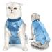 Lianzimau Katzenbody after op castration cat body after op body for cats clothing medical cat body suit after the operation anti-losing suit pet recreational collar alternative l blue catwear