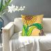 YYHHAOFA Sunflower Seeds and Sunflowers Prints Universal Pillowcase for All Seasons 18"x18" : Soft and Comfortable Suitable for car Sofa Black 18 x 18-Inch - Buy Online on GoSupps.com