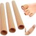Pack of 3 Silicone Toe Protection Tube Bandages | Gel Toe Pads for Finger & Toe Care - 15x2.5 cm - Buy Online on GoSupps.com