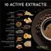 NUTRILIC 10 Muschroom Coffee Decaf Arabica Blend with Lions Mane Chaga Reishi Maitake Shitake Black Fungus Tremella Ginseng Extract Cordyceps and Golden Mushroom - Buy Online on GoSupps.com