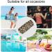 JUMBEAR Brown Leopard Print Wet Dry Bag Set - Waterproof Reusable Organizer for Baby Cloth Diapers, Swimsuits, and Gym Gear - 2PCS - Buy Online on GoSupps.com