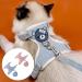 Jocxzi Adjustable Rabbit Leash & Dishes Set - Perfect for Small Pets | 2-Piece Cat & Rabbit Accessories - Buy Online on GoSupps.com