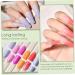 6pcs Dip Powder 6 couleurs en acrylique Piche de trempette ongles Pas de lampe UV/LED requise Kit bricolage s chage s chage pour les d butants pour les d butants Manucure - Buy Online on GoSupps.com