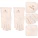 Exceart UV Nail Lamp Gloves - Cotton Finger Gloves for Women Manicure | UV Protection Hand Gloves in Flesh Color - Buy Online on GoSupps.com