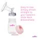Spectra Wide Neck Baby Bottles - 2 Pack - Compatible with Spectra Breast Pump Flanges - Buy Online on GoSupps.com
