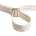 COW&COW Transfer and Gait Belt 60 - Standing Assist Aid for Caregivers - Metal Buckle - Beige Stripes - Pack of 1 - Buy Online on GoSupps.com