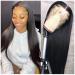 Straight Lace Front Wigs Human Hair Pre Plucked Wuth Baby Hair Glueless Lace Frontal Wigs For Black Women Human Hair (18 INCH, 13x4x1 HD Lace Wig) 18 Inch 13x4x1 HD Lace Wig