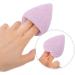 Baluue Compressed Facial Sponge Heart Shaped Exfoliating Face Scrubber Puff Reusable Makeup Remover Cosmetic Spa Sponges for Facial Cleansing Purple - Buy Online on GoSupps.com