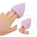 Baluue Heart-Shaped Compressed Facial Sponge - Reusable Exfoliating Face Scrubber & Makeup Remover in Purple | Ideal for Spa & Facial Cleansing - Buy Online on GoSupps.com