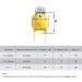 LANGZHEN Toddler Winter Hat Earflap Knit Cap - Yellow (1-2 Years) - Buy Online on GoSupps.com