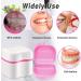 Buy Portable Denture Storage Box - Presses Container with Sieve for Travel | Red & Pink Prosthesis Cleaner - Buy Online on GoSupps.com