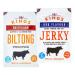 Kings Beef Jerky XXL BIG BAG Mix Pack Ribeye Biltong/BBQ Jerky Trockenfleisch High Protein Glutenfrei (300g&350g) (Mix Pack)