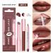  Generisch Set of 3 matte liquid lipsticks lip balm and lip pencil pink tinted moisturizing lip balm collagen lip gloss for dry lips waterproof (coffee) - Buy Online on GoSupps.com