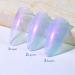 Double Rhythm Glitter Gel Nail Polish Set - 6 Colors Shimmer Reflective Sparkle for DIY Nail Art at Home - Mermaid White Pink Blue Green Yellow Purple (Kit8 - Buy Online on GoSupps.com