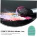 Premium Silicone Makeup Brush Cleaner - Effective Cosmetic Cleaning Tool Egg Design Pad 7.5x5.0x2.5CM Green - Ideal for All Makeup Brushes - Buy Online on GoSupps.com