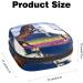 Anna Cowper Horse Pattern Sanitary Napkin Storage Bag - Multi-colored | Portable Period Bag for Women & Teens - Buy Online on GoSupps.com