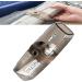Portable Plastic Toothbrush Holder - Transparent Travel Case | 20x6.9x6.9cm Toothbrush Etui for Accessories - International Shipping Available - Buy Online on GoSupps.com