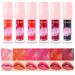 Hegafoo Lip Tint Set  6 Colors Non-Stick & Waterproof Liquid Lipstick  Long Lasting Watery Moisturizing Matte Mini All Day Lip Stain Tint  Multi-use Lip and Cheek Tint for Women Makeup
