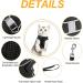 Frevoitna Cat Dishes with Leash - Adjustable Cat Harness Reflective & Breathable - Ideal for Walks (Black XS) - International Shipping Available - Buy Online on GoSupps.com