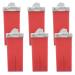 Dermawax 6x 100 ml Pink Roll on Warm Wax Wax Cartridges with Small Roll for Hair Removal - Upper Lip Eyebrow Waxing