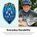 Schwinn Thrasher Kids Bike Helmet - Boys & Girls, 50-54cm, Ages 5-8, Lightweight, Detachable Visor, CPSC Certified - Blue Child - Buy Online on GoSupps.com