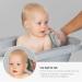 BabyCare Silicone Bath Brush | Ultra Soft & Gentle Baby Bathing Tool - International Shipping - Buy Online on GoSupps.com