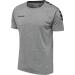 hummel T-Shirt Hmlauthentic Multisport Men Breathable Quick-drying Size L Grey Melange