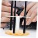 Healeved 1pc Penholder Nail Brush Holder Pen Rest Stand Manicure Pen Storage Stand Manicure Brush Holder Pen Holder for Salon Leopard Hair Nets Manicure Pen Rest Acrylic Crystal Pen Round - Buy Online on GoSupps.com