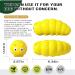 clover Indestructible Dog Toys Dog Chew Toys for Aggressive Chewers Strong Squeaky Interactive Toys for Medium/Large Dogs (Yellow) - Buy Online on GoSupps.com
