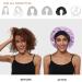 Satin Bonnet Silk Sleep Cap for Women | Adjustable Wide Band | Double Layer | A05-Lilac - Buy Online on GoSupps.com