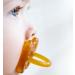 HEVEA 2-Pack Pacifiers - Natural Rubber Classic Orthodontic - Star & Moon Design (3+ Months) - Buy Online on GoSupps.com