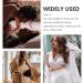 Glitter Rhinestone Nipple Covers Stickers - Reusable Sequins Pasties for Women - White - Buy Online on GoSupps.com