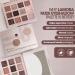 Lamora Nude Eyeshadow Palette - 12 Neutral Pigmented Matte & Shimmer Makeup Shades - Travel Size Eye Shadow With Mirror Nude Neutral Natural - Buy Online on GoSupps.com