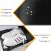 6PCS Travel Shoe Bags - Drawstring Non-Woven Storage - Dustproof & Waterproof - White & Black - Portable Organizers for Men and Women - Buy Online on GoSupps.com