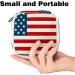 GIAPB Sanitary Napkin Storage Bag - American Flag Period Tampon Makeup Pad Pouch - Buy Online on GoSupps.com