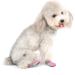 Zunea XL Dog Boots - Summer Slide-Resistant & Heat-Resistant Paw Protection Shoes for Small Dogs - Adjustable Reflective Soft Breathable Mesh (4 Pack) - Ideal for Hot Streets - Rose - Buy Online on GoSupps.com