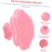 Beatifufu Silicone Cleansing Brush Silicone Face Cleanser Manual Facial Cleansing Brush Soft Face Scrubber Face Cleaning Brush Face Cleansing Brush Exfoliator Tool Handheld Silica Gel 7.5x7.4cm - Buy Online on GoSupps.com