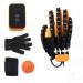 Rehabilitation Robot Gloves Finger Rehabilitation Gloves For Stroke Hemiplegia Patients With Hand Dysfunction Finger Straightening Brace Guard Protector (LEFT HAND-S)