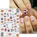 JMEOWIO 9 Sheets Halloween Nail Art Stickers Decals Self-Adhesive Cute Cat Ghost Nail Supplies Nail Art Design Decoration Accessories - Buy Online on GoSupps.com