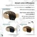 Moresoo Balayage Clip in Human Hair Extensions 20 Inch - Blonde/Brown Double Weft Clip-ins 7 Pcs/120g #2/27/613 - Buy Online on GoSupps.com