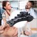 Aznever Trapezoidal Point Massage Device - Neck Stretcher & Relaxer for Trapezius Muscle Relief | Shoulder & Upper Back Massage Tool - Black - Buy Online on GoSupps.com