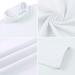 Amussiar Men's White Turtleneck T-Shirt - Slim Fit Thermal Casual Pullover | Size Medium - Buy Online on GoSupps.com