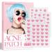Mandabloom Acne Patches Pimple Patches  Pink Heart & Star Shaped Acne Absorbing Cover Patch  Hydrocolloid Acne Patches For Face Zit Patch Acne Dots  Add Tea Tree Oil  104 Patches  14mm & 12mm