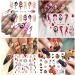 Halloween Nail Stickers - Horror Gothic Ghost Pumpkin Skull Blood Spider Evil Eye Nail Art Decals - Buy Online on GoSupps.com