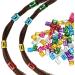 150 Pieces Dreadlocks Beads Aluminum Hair Rings for Braids Hair Clips Braiding Ring Metal Cuffs Hair Jewelry for Braids Accessories Multicolored - Buy Online on GoSupps.com