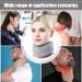 Neck Support Brace | Adjustable Foam Neck Wraps - Soft Neck Support Brace for Sleeping Aligns & Stabilizes Vertebrae Ensures Stability for Women & Men Gray M - Buy Online on GoSupps.com