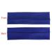 MapofBeauty Yoga Headbands - 3 Pack Stretchy Cotton Hair Wraps for Running & Gym - Blue - Buy Online on GoSupps.com