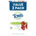 Tom's of Maine Natural Kid's Fluoride Toothpaste Silly Strawberry 5.1 oz. 2-Pack (back in original formula)