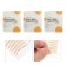 SKISUNO Mesh Tape 3 Sets Women Tape Tool Eyelid Double Eye Sticker Breathable Lift Invisible Strips Makeup Waterproof 8.2X7.5X0.1CM Yellow - Buy Online on GoSupps.com