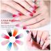 Kalolary 192-Piece Artificial Gradient Full Nails Set 12 Sizes Acrylic False Gel Tips & 24 Nail Glue Stickers for Perfect Manicures - Buy Online on GoSupps.com